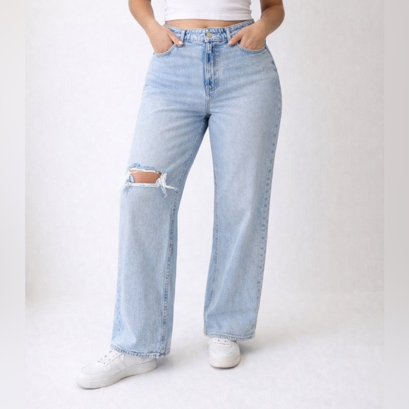 Abercrombie & Fitch Denim - Abercrombie & Fitch Light Blue Flare Jeans